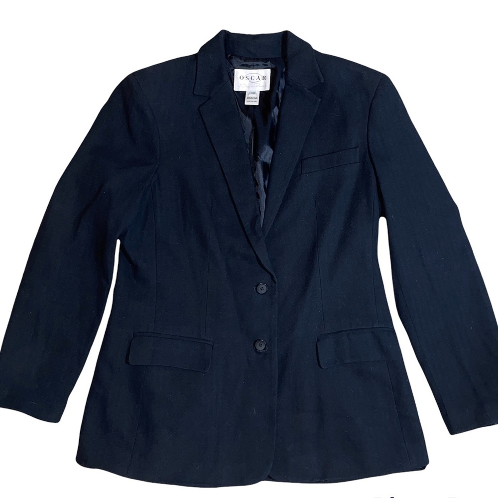 Oscar De La Renta Blazer Black Size 14
